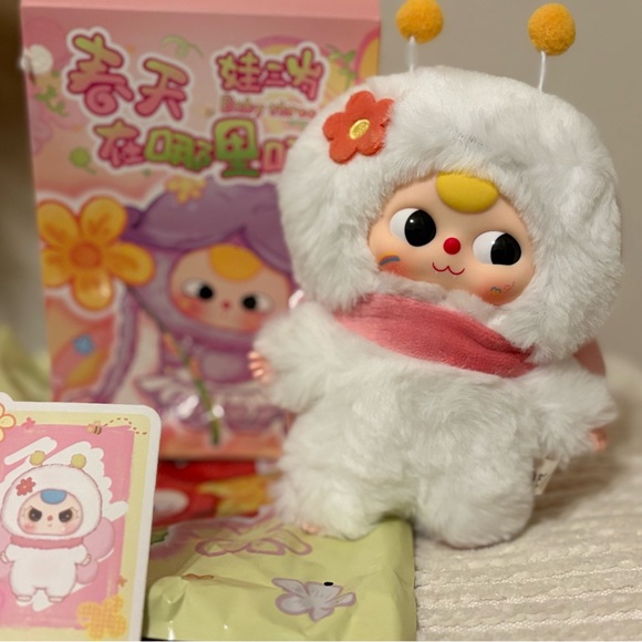 Baby Three Accessories - BABY THREE Where’s Spring Plush Bag Charm NEW Confirmed